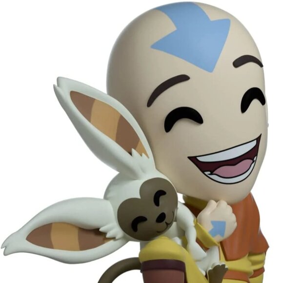 Youtooz Aang with Momo 4" Vinyl Figure from Avatar The Last Airbender - Picture 2 of 11